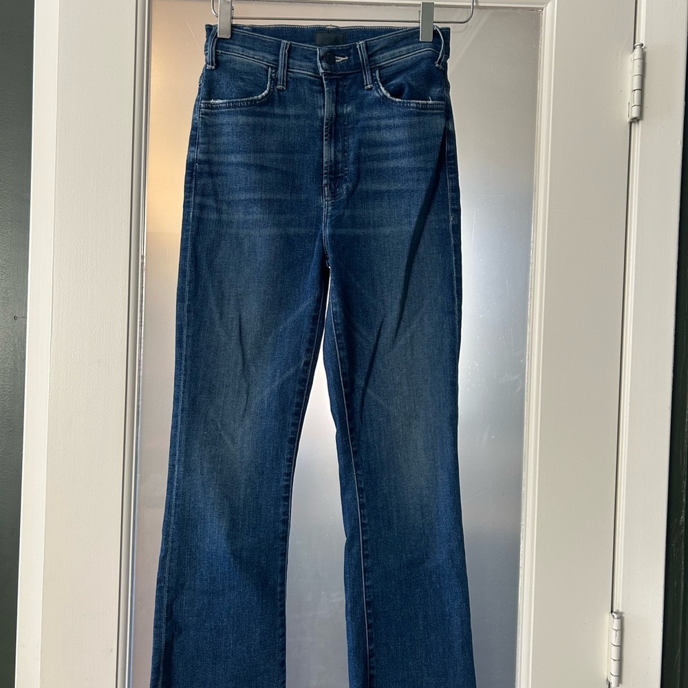 MOTHER Women's Jeans // The Hustler Ankle Fray